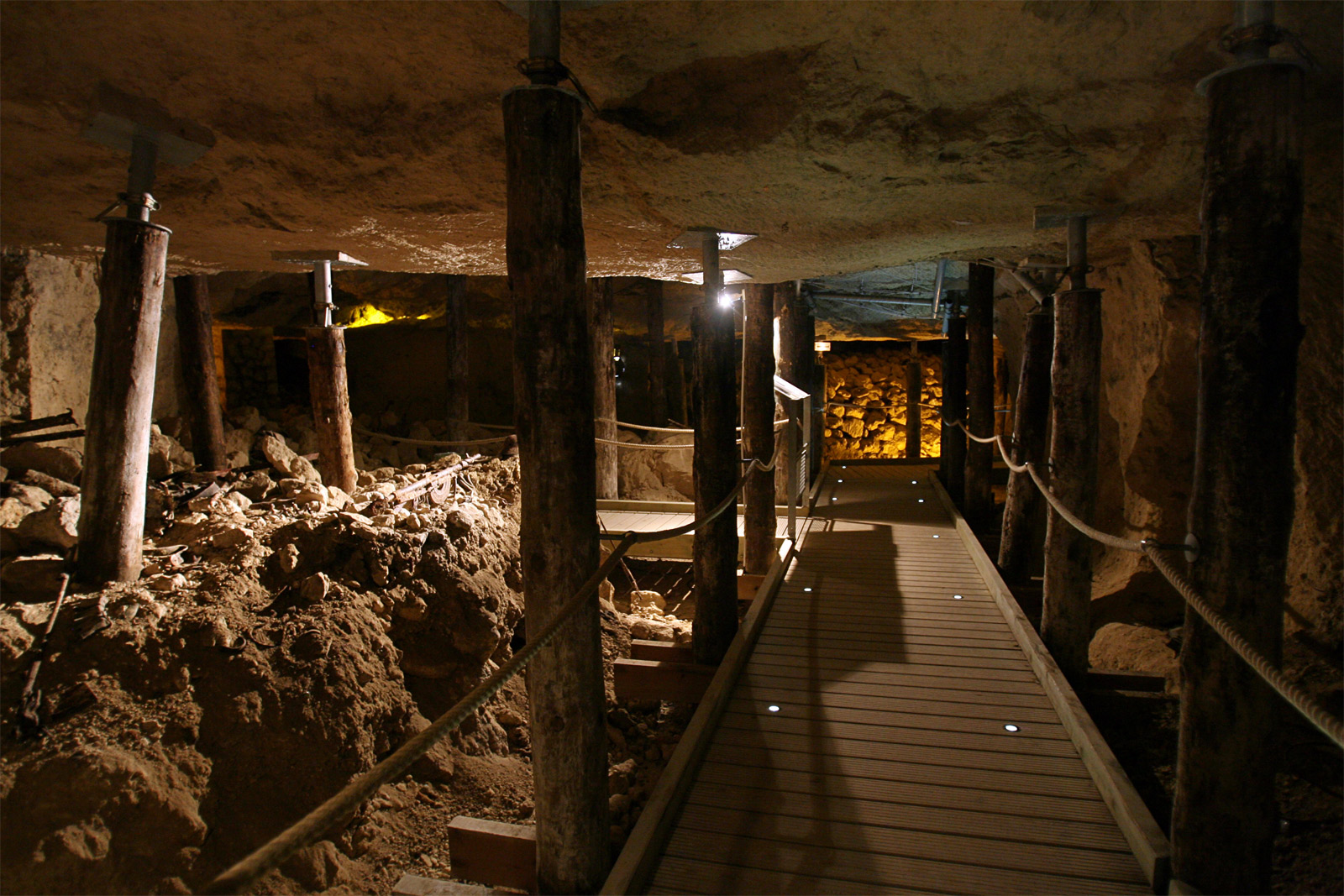 Souterrain de la Caverne du Dragon-Musée du Chemin des Dames (Aisne)