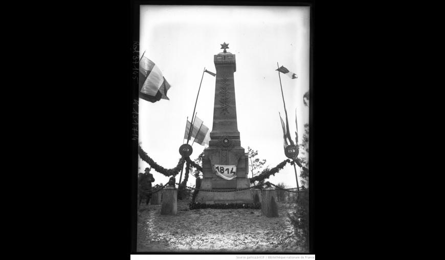Cérémonie du 8 mars 1914  au Monument d'Hurtebise