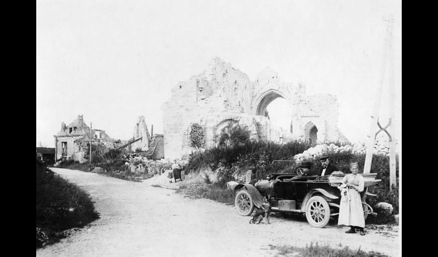 Colligis-Crandelain, village détruit sur le Chemin des Dames (Aisne)