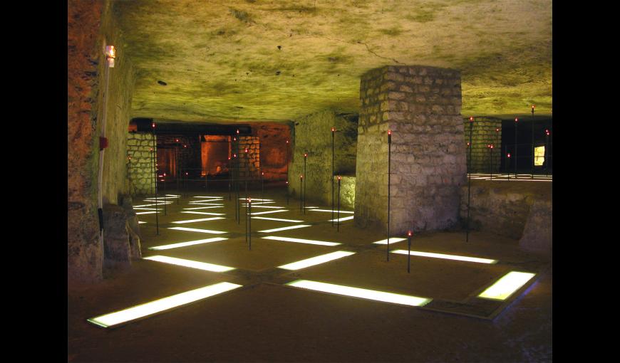 Les flambeaux de la Mémoire dans les souterrains de la Caverne du Dragon-Musée du Chemin des Dames (Aisne)