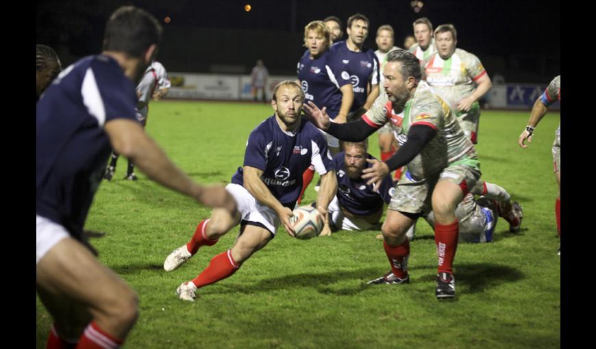  Match de gala entre les stars du rugby britannique « Rugby for Heroes » et les anciens internationaux français des « French Legends ».