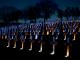 Illumination du cimetière de Craonnelle le 16 avril 2018