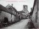 Rue du Vieux-Puits dans le village de Beaulne-et-Chivy, village détruit du Chemin des Dames