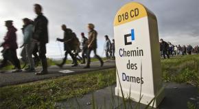 Marche du souvenir en hommage aux milliers de combattants montés à l'assaut du Chemin des Dames le 16 avril 1917